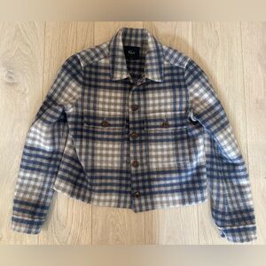 Rails fleece blazer